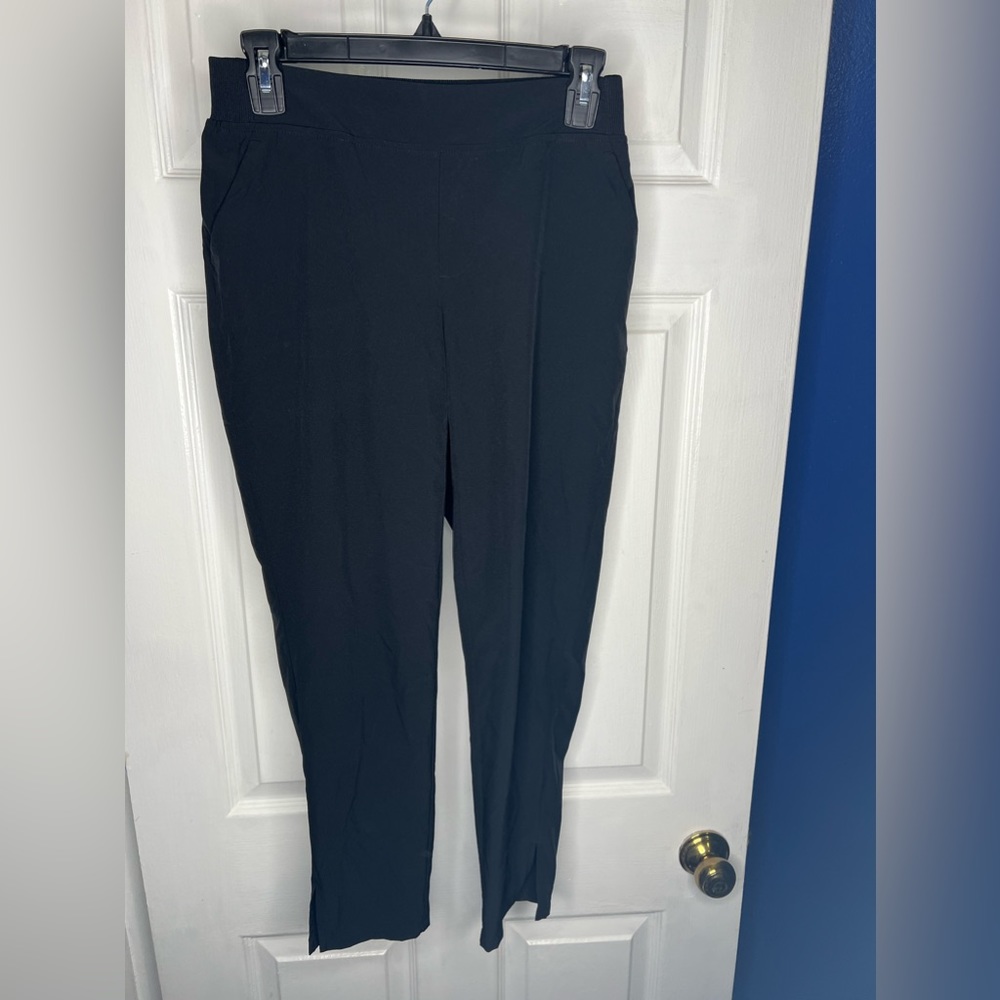 A New Day Ankle length trouser. Lightweight fabric with stretch waist.